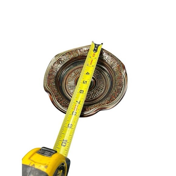 Brie Bowl Shallow Dish by Robert Fishman Studio Art Pottery Ruffle Edge Signed - Picture 5 of 8